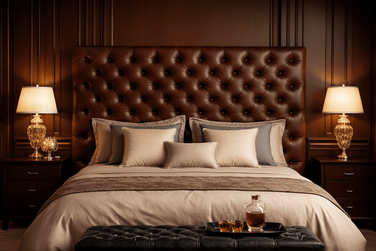Leather Headboard Pros and Cons - Kukuu Sofa