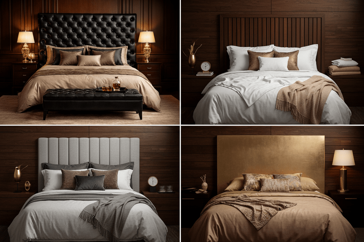 Which Material Is Best for a Bed Headboard? Leather, Fabric & Wood Compared - Kukuu Sofa