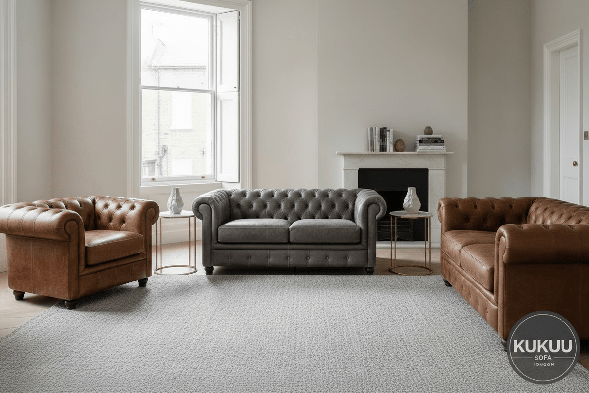 Armchair vs 2-Seater vs 3-Seater: How to Choose for a Small UK Flat - Kukuu Sofa