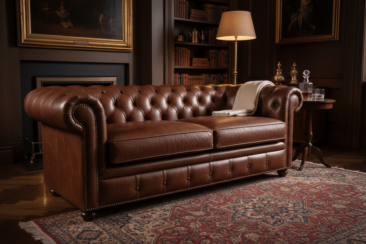 How to Spot a Real Chesterfield Sofa - Kukuu Sofa