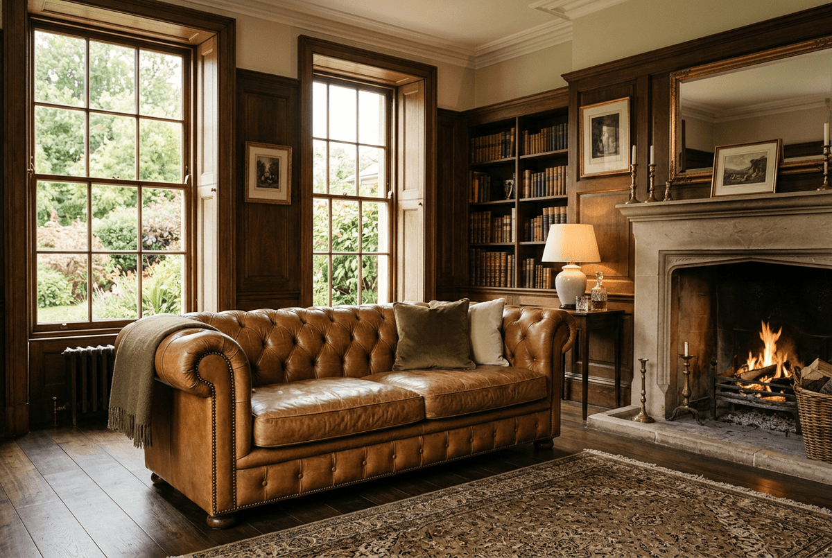 Is Tan Leather a Good Choice for a Living Room? - Kukuu Sofa