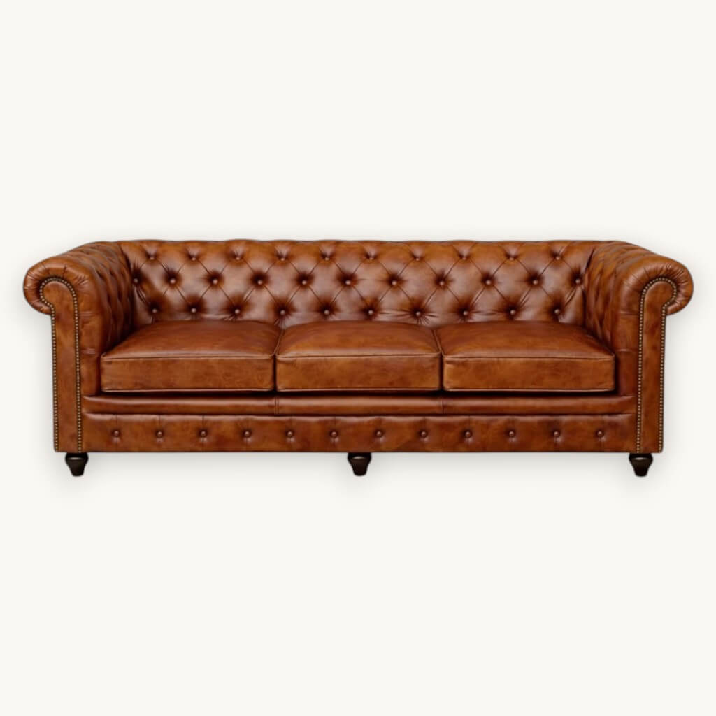 Real Leather Sofa in the UK