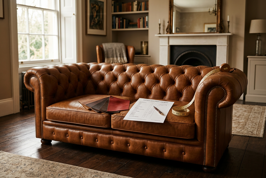 What Should You Check Before Ordering a Leather Sofa Online?