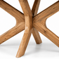 Kensington Solid Mango Wood Oval Dining Table – Light Brown