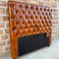 Kingsford Collection – Cognac Brown Top Grain Buffalo Leather Headboard - Kukuu Sofa