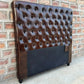 Kingsford Collection - Dark Brown Top Grain Buffalo Leather Headboard - Kukuu Sofa
