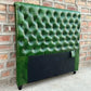 Kingsford Collection – Emerald Green Top Grain Buffalo Leather Headboard - Kukuu Sofa