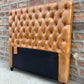 Kingsford Collection – Natural Tan Top Grain Buffalo Leather Headboard - Kukuu Sofa