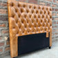 Kingsford Collection – Natural Tan Top Grain Buffalo Leather Headboard - Kukuu Sofa