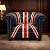 Kingsford – Union Jack Special Edition Hand Painted Top Grain Buffalo Leather Sofa - Kukuu Sofa
