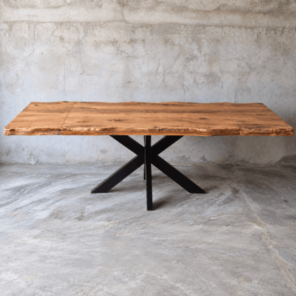 KUKUU Extend-It! – Solid Mango Wood Extending Dining Table - Kukuu Sofa