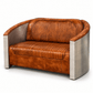 Maverick – Aviator Industrial Aircraft Aluminium 2-Seater Sofa - Kukuu Sofa
