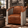Maverick – Aviator Industrial Aircraft Aluminium 2-Seater Sofa - Kukuu Sofa