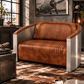 Maverick – Aviator Industrial Aircraft Aluminium 2-Seater Sofa - Kukuu Sofa